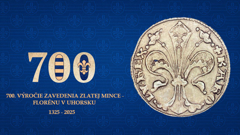 Gold coin 100 € (2025) – 700th anniversary of the florin in Hungary | Commemorative euro coin NBS, history and numismatic value