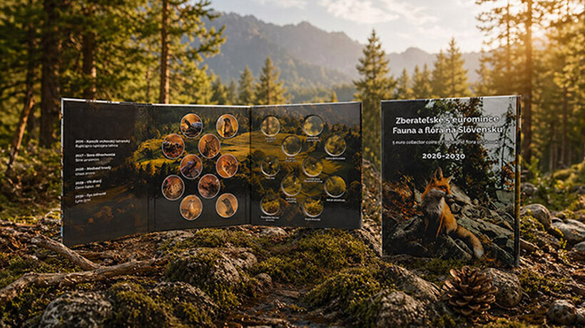 Album for coins 5 € (Fauna and Flora) 2026-2030 var. 2
