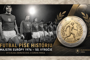 Slovak 2 euro coin 2026 European Champions 1976