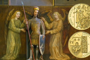 10,000 Koruna Czech 2025 - Prince Václav investment gold coin