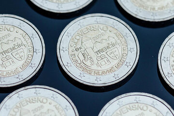 Trenčín 2 euro circulating collector coin 2026