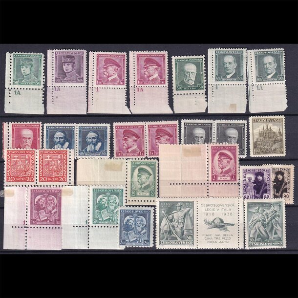 Balíček poštových známok - československo - znamky-csr-mix-4-3