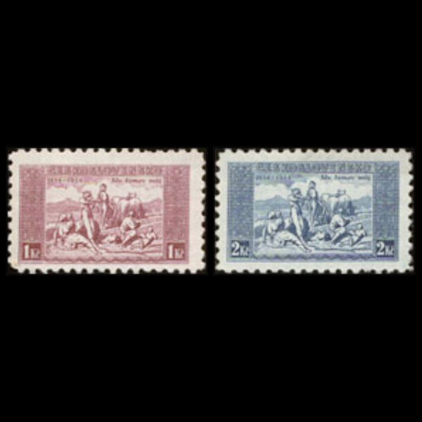 Séria známok československo 1934 - kde domov můj - znamky-1934-330-1