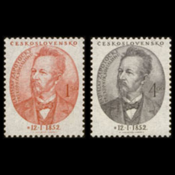 Séria známok československo 1952 - ladislav zápotocký - znamky-1952-701-02