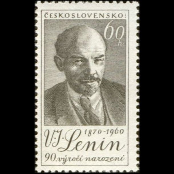 Známka československo 1960 - vladimír i. lenin - znamky-1960-1193