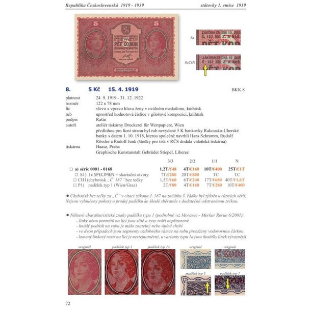 Katalóg papierové platidlá na území čiech, moravy a slovenska 1900 - 2026 - tvrdá väzba - Katalóg Papierové platidlá ČSR, ČR a SR 1900-2026-4