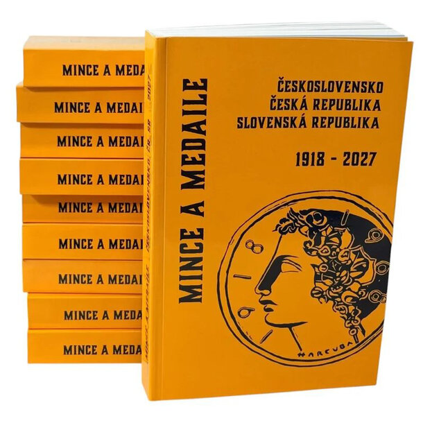 Mince a medaile československa, českej republiky, slovenska 1918-2027 - Katalóg Mince a medaile ČSR, ČR a SR 1918-2027-1