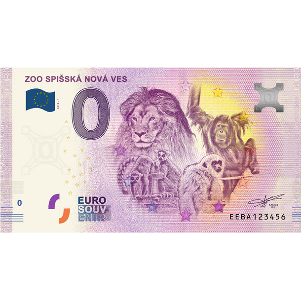 0 euro souvenir 2018 - zoo spišská nová ves - 0-euro-souvenir-ZOO-spisska