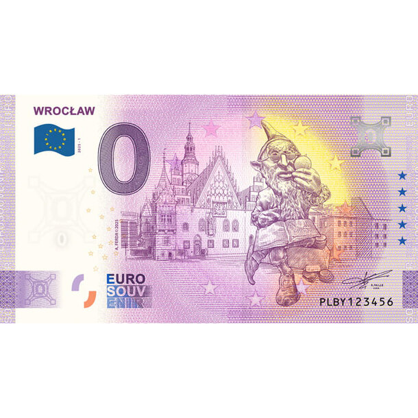 0 euro souvenir poľsko 2025 - wrocław - 0-euro-souvenir-wroclaw-plby-a-2