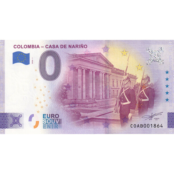 0 euro souvenir 2026 - casa de narino - 0 Euro Souvenir 2026 - Casa de Narino