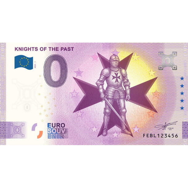 0 euro souvenir 2025 - knights of the past - 0 Euro Souvenir 2025 - Knights of the Past