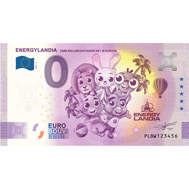 0 euro souvenir poľsko 2025 - energylandia park 3 - 0-euro-souvenir-energylandia-v3-a-hr