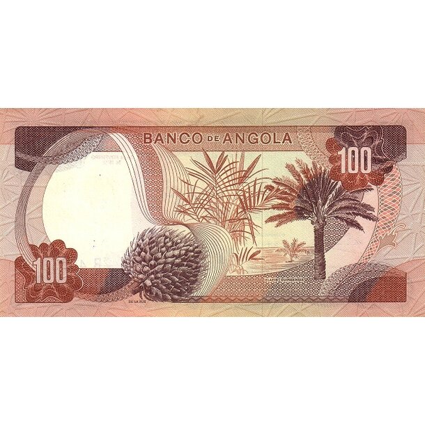 100 escudos 1972 angola - Bankovka Angola 100 Escudos 1972 - 101-2