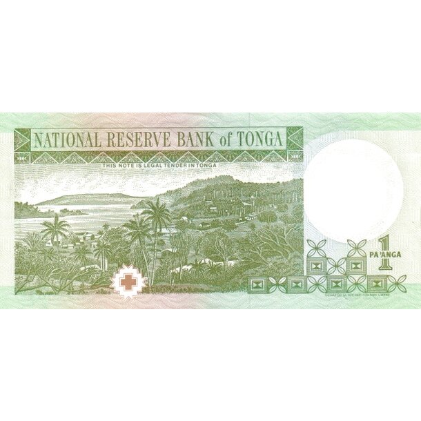 1 pa´anga 1995 tonga - Bankovka Tonga 1 Pa´anga 1995 - 31a-2