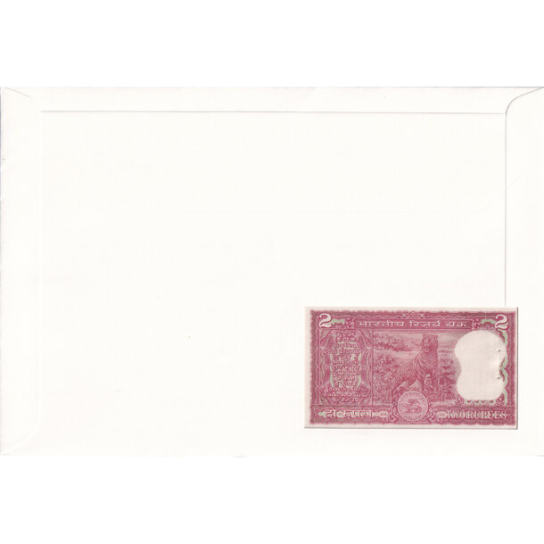 Banknote obálka india 1985 - Banknote obálka India 1985-2