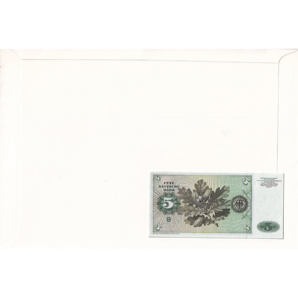 Banknote obálka nemecko 1980 - Banknote obálka Nemecko 1980-2