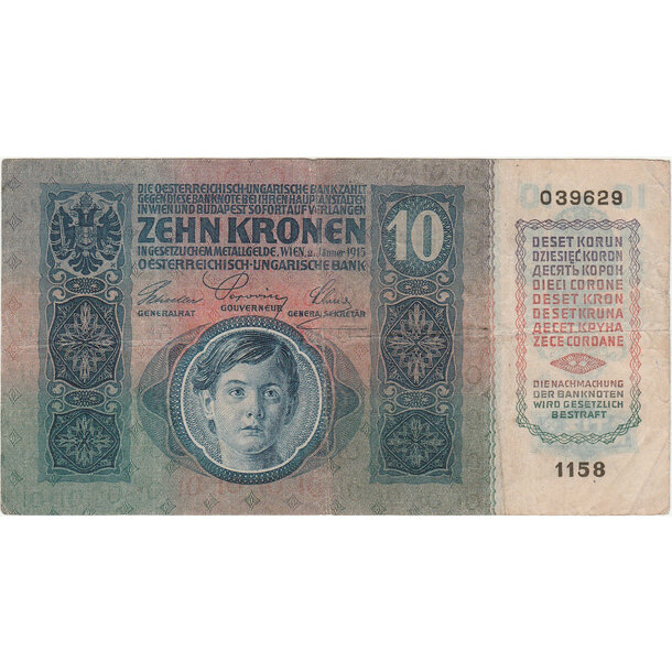 10 koruna 1915 rakúsko-uhorsko - 10-k-1915-1-2