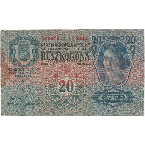 20 koruna 1913 rakúsko-uhorsko - 20-k-1913-I-vyd-1-3