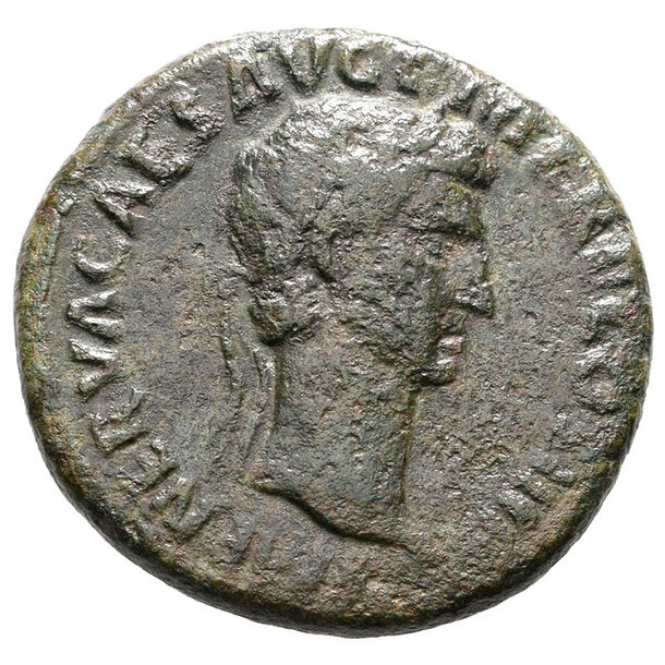 Nerva ae as - Nerva AE As FORTVNA AVGVST-1