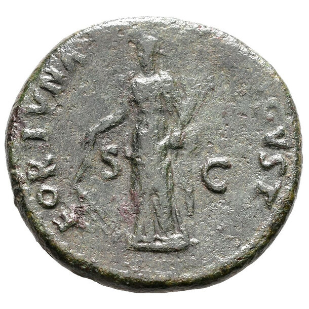 Nerva ae as - Nerva AE As FORTVNA AVGVST-2