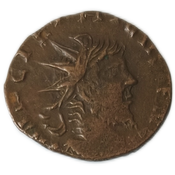 Tetricus i. ae antoninianus - Tetricus I. AE Antoninianus - PAX AVG RIC 100-1