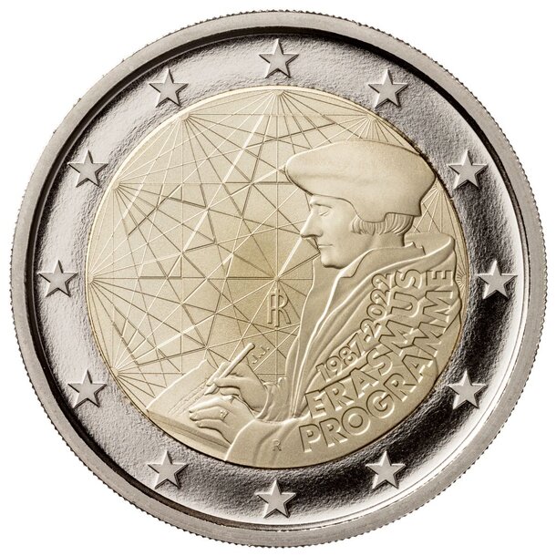 Belgique 2022 - 2 euro commémorative Erasmus