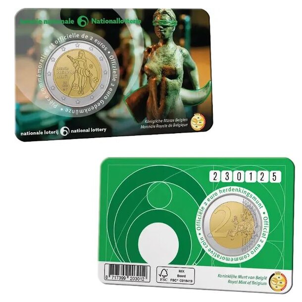 2 euro belgicko 2025 - národná lotéria - 2_euro_Belgicko_2025_narodna_loteria_3