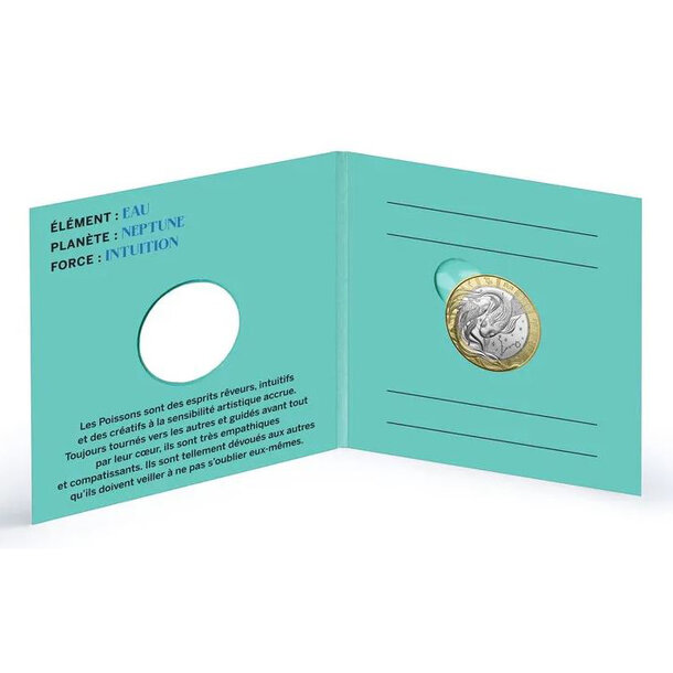 5 euro francúzsko 2025 - ryby - 5-euro-francuzsko-2025-ryby-4