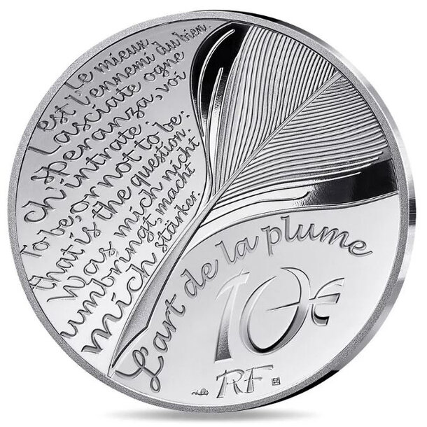 10 euro francúzsko 2024 - alexandre dumas - proof - 10-euro-2024-alexandre-dumas-2