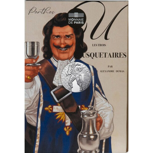 10 euro francúzsko 2024 - porthos - 10-euro-2024-porthos-1