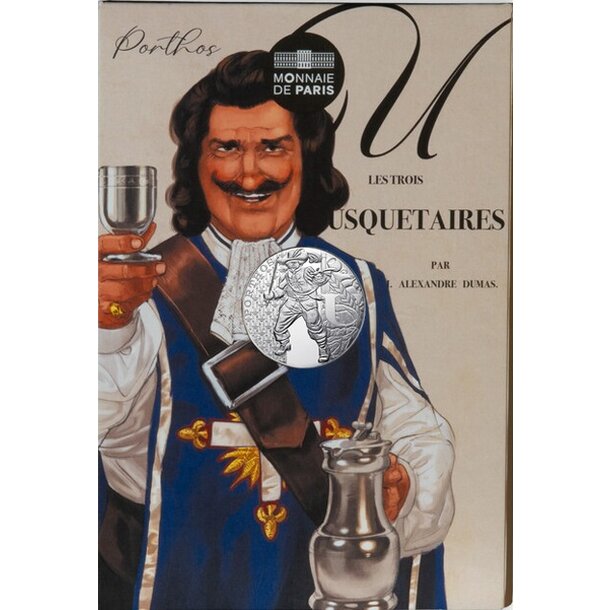 10 euro francúzsko 2024 - porthos - Porthos