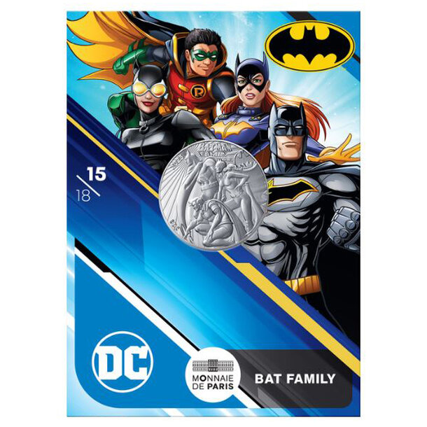 10 euro francúzsko 2025 - bat family - 10-euro-2025-bat-family-3