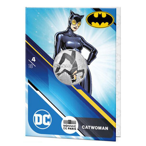 10 euro francúzsko 2025 - catwoman - kolorovaná - 10 € Francúzsko 2025 - Catwoman - kolorovaná-3