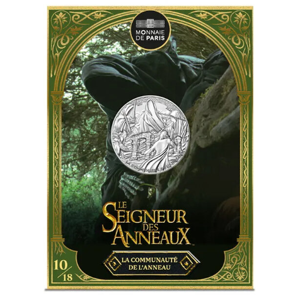 10 euro francúzsko 2026 - nazguli - blister - PSM 10 € Francúzsko 2026 - LOTR Nazguli 3