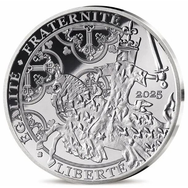 20 euro francúzsko 2025 - franc a cheval - proof - 20 € Francúzsko 2025 - Franc a Cheval - Proof-1