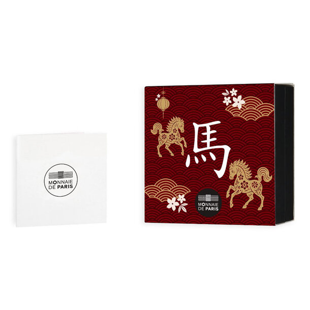 20 euro francúzsko 2026 - rok koňa- proof - 20-euro-rok-kona-3