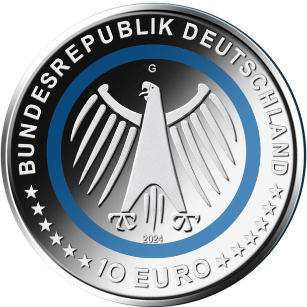 10 euro nemecko 2024 - polícia a - 10 € Nemecko 2024 - Polícia A-2