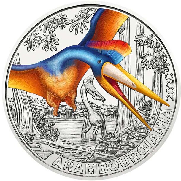 3 euro rakúsko 2020 - arambourgiania - ARAMBOUR.1