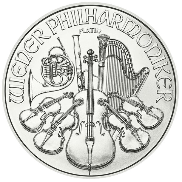 4 euro rakúsko - wiener philharmoniker - platina - 4 € Platina Rakúsko - Wiener Philharmoniker-2
