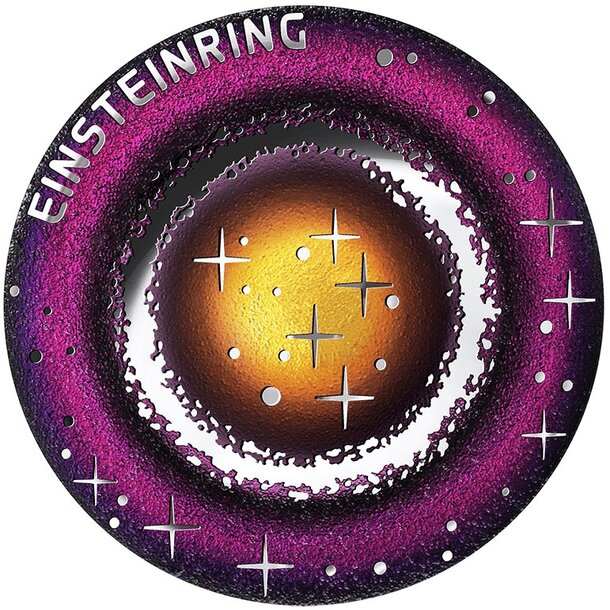 20 euro rakúsko 2023 - einstein ring - proof - 20E_Einsteinring_PP_Ag_1