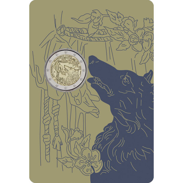 2 euro san marino 2026 - františek z assisi - 2 euro San Marino 2026 - František z Assisi-3