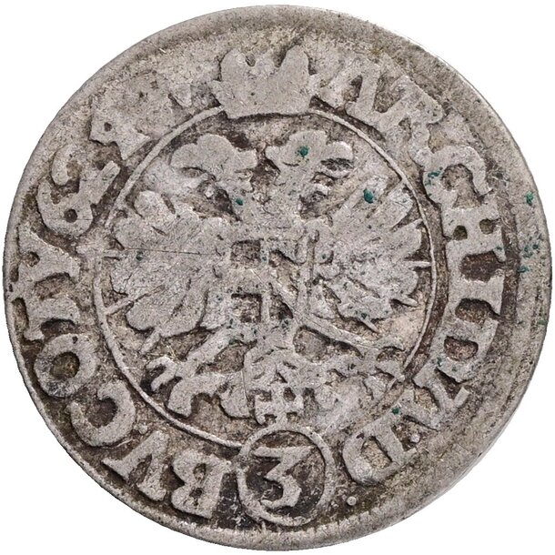 3 grajciar ferdinand ii. 1624 brno (b) - 3 Grajciar Ferdinand II. 1624 Brno B 1-2