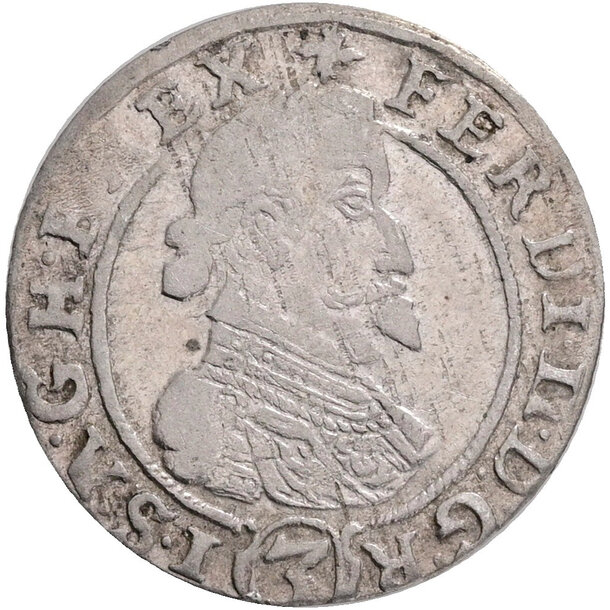 3 grajciar ferdinand ii. 1630 olomouc (ol) - 3 Grajciar Ferdinand II. 1630 Olomouc OL-1