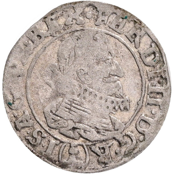 3 grajciar ferdinand ii. 1631 praha (pr) - 3 Grajciar Ferdinand II. 1631 Praha PR-1