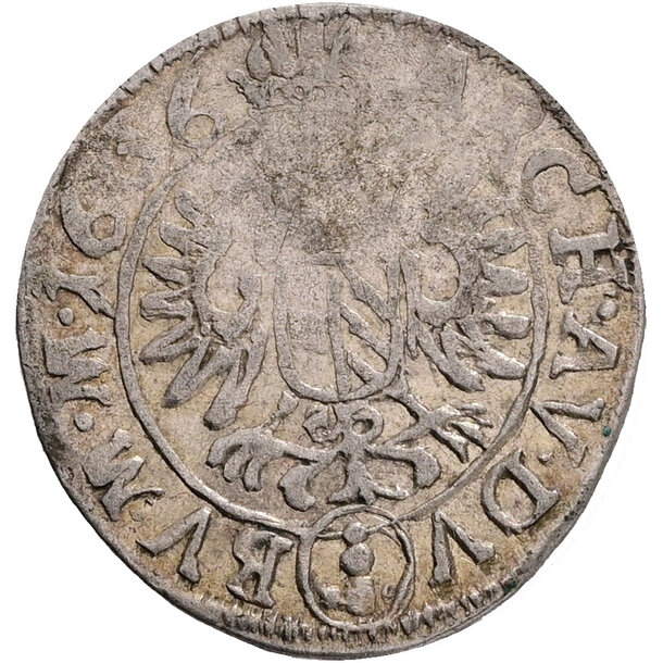 3 grajciar ferdinand ii. 1636 praha (pr) - 3 Grajciar Ferdinand II. 1636 Praha PR 1-2
