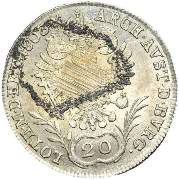 20 grajciar františek ii.1803 b - 20 Grajciar František II.1803 B-2