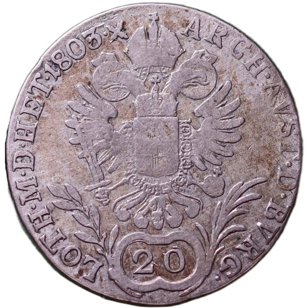 20 grajciar františek ii.1803 c - 20 Grajciar František II.1803 C 2-2