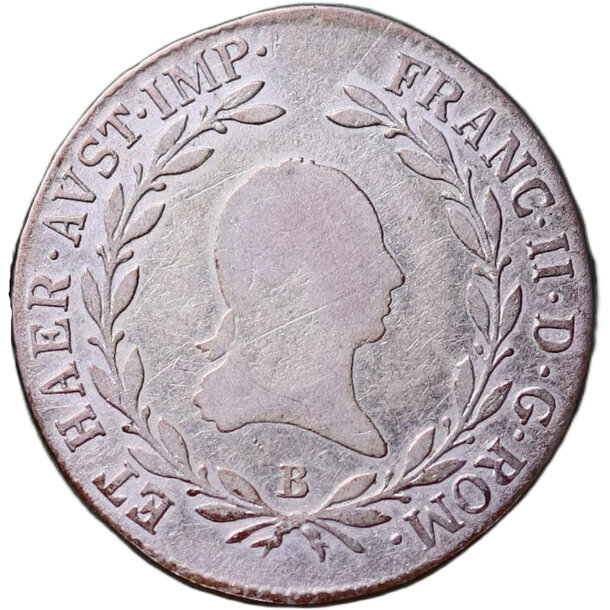 20 grajciar františek ii.1806 b - 20 Grajciar František II.1806 B 5-1