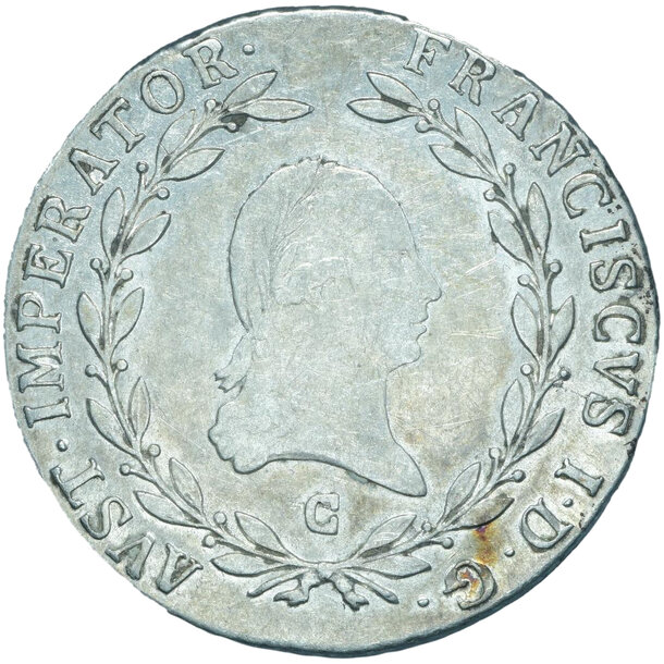 20 grajciar františek ii.1809 c - 20-kreuzer-1809-praha-frantisek-ii-268672245