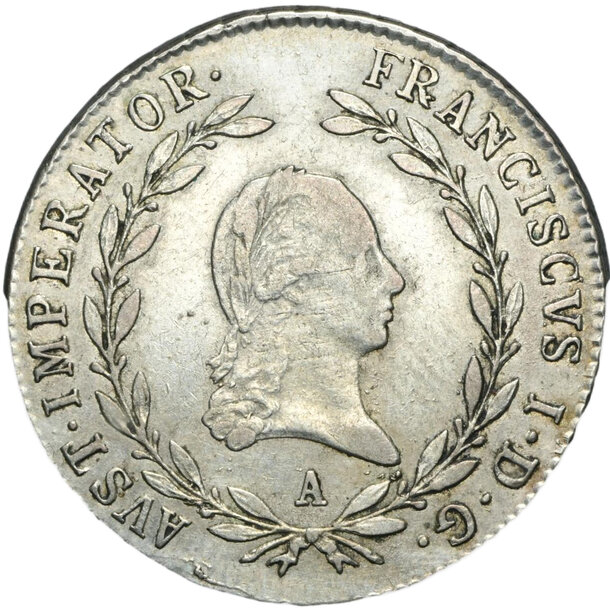 20 grajciar františek ii.1818 a - 20 Grajciar František II.1818 A-1